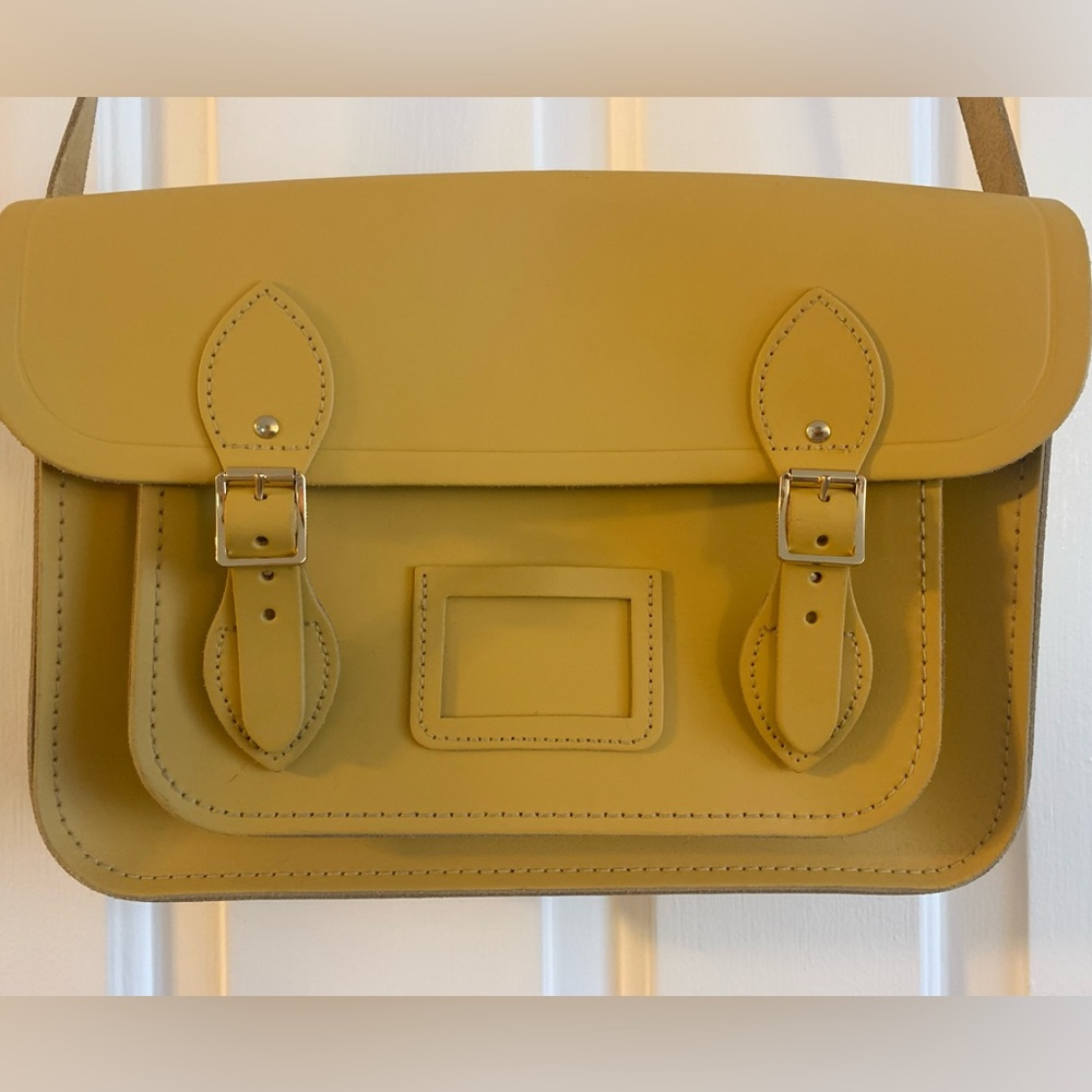 The Cambridge Satchel Company Indian Yellow 12” Satchel Like New